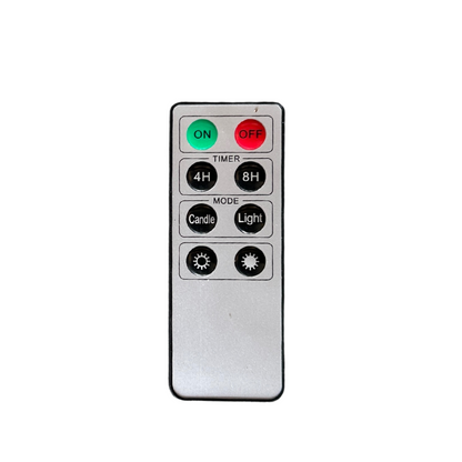 LED Dinerkaarsen incl afstandsbediening – Set van 2 – groen – excl. batterijen