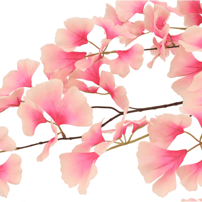 Kunstblume Dahlienknolle – weiß/hellrosa
