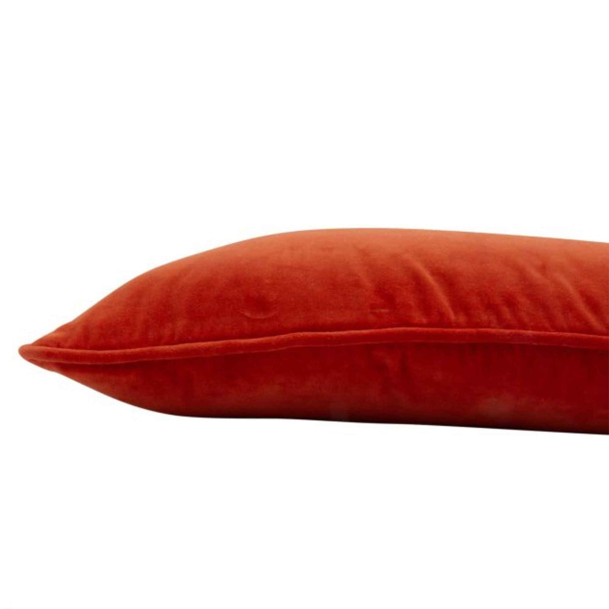 Velvet sierkussen - Red Clay - 40x60 cm