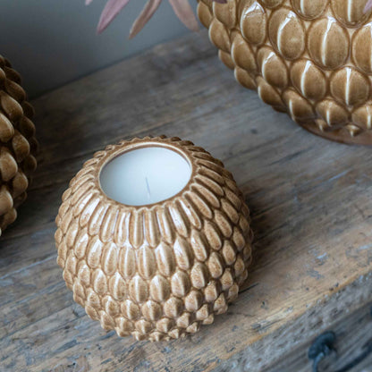 Bubble geurkaars Vijg  - Beige  – Keramiek