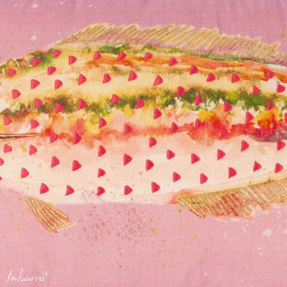 Kissen Fisch - 35 x 70 cm
