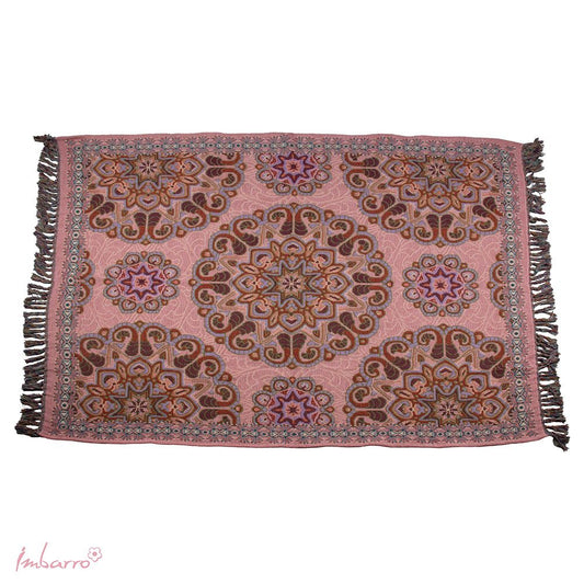 Plaid Geweven - Roze – 130 x 170 cm