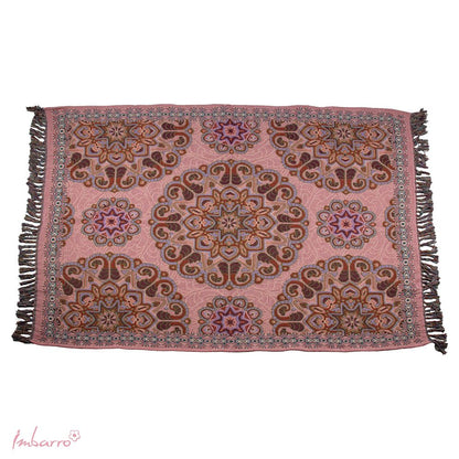 Plaid Geweven - Roze – 130 x 170 cm