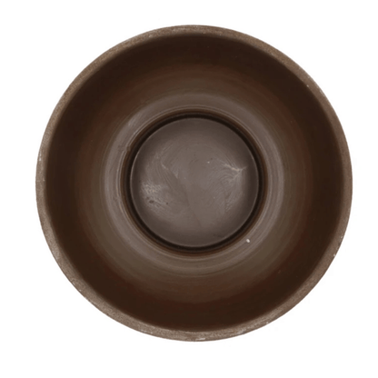Tontopf rustikal - braun - 22 cm hoch