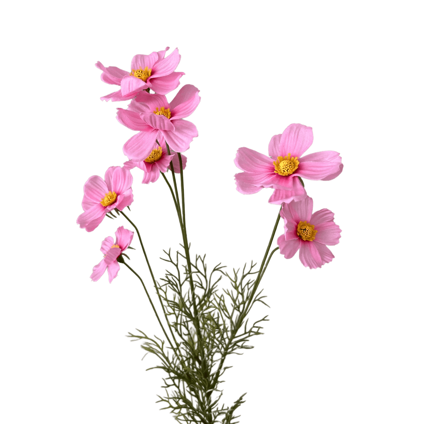 Zijden bloem Cosmea licht roze 89cm