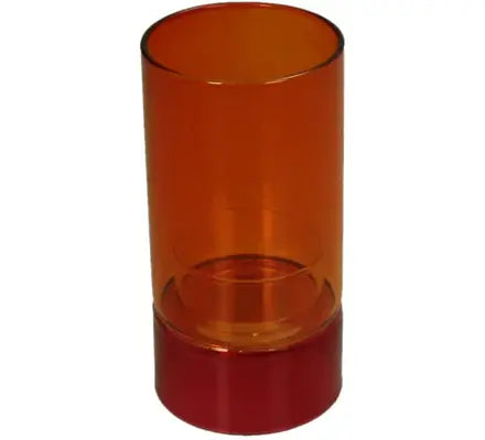 Waxinehouder Rood/Oranje – Ø6 x H12 cm
