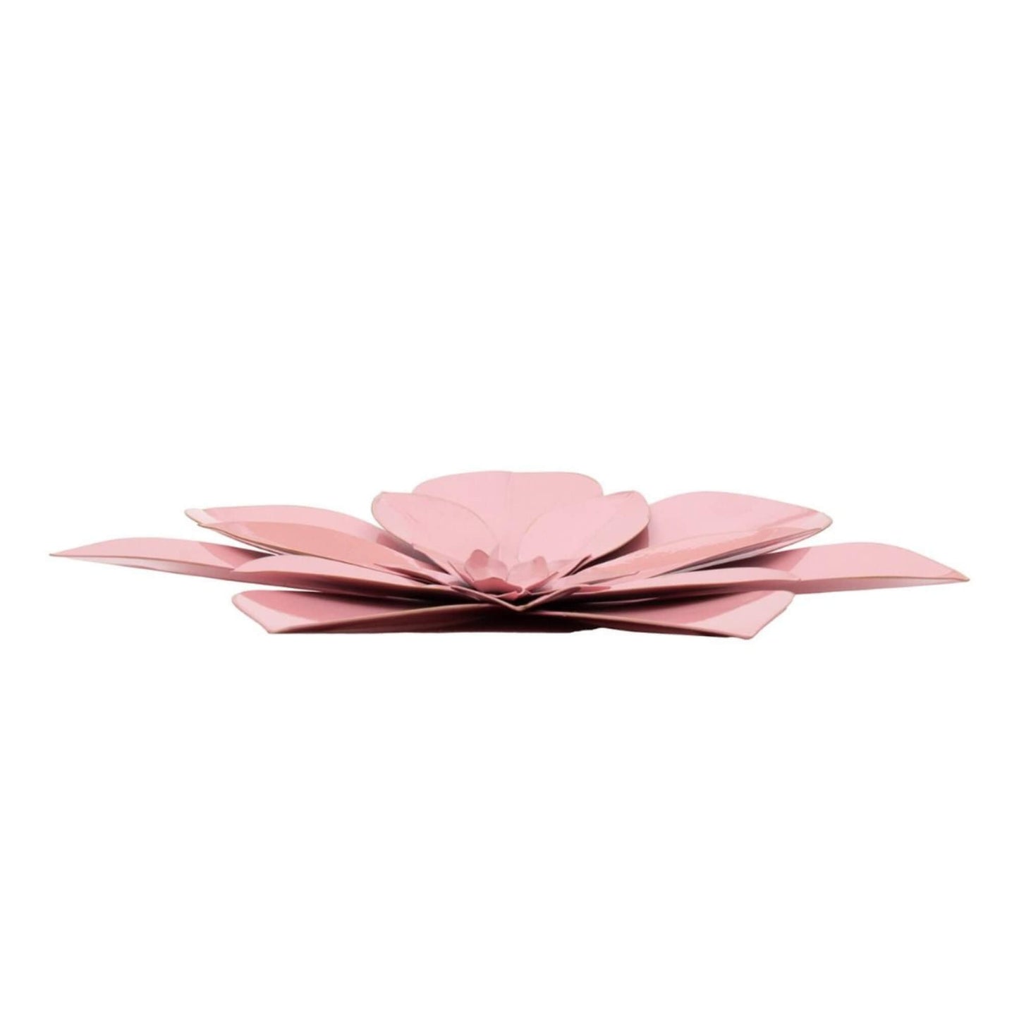 Metalen Muurbloem Sakura Roze 28 cm