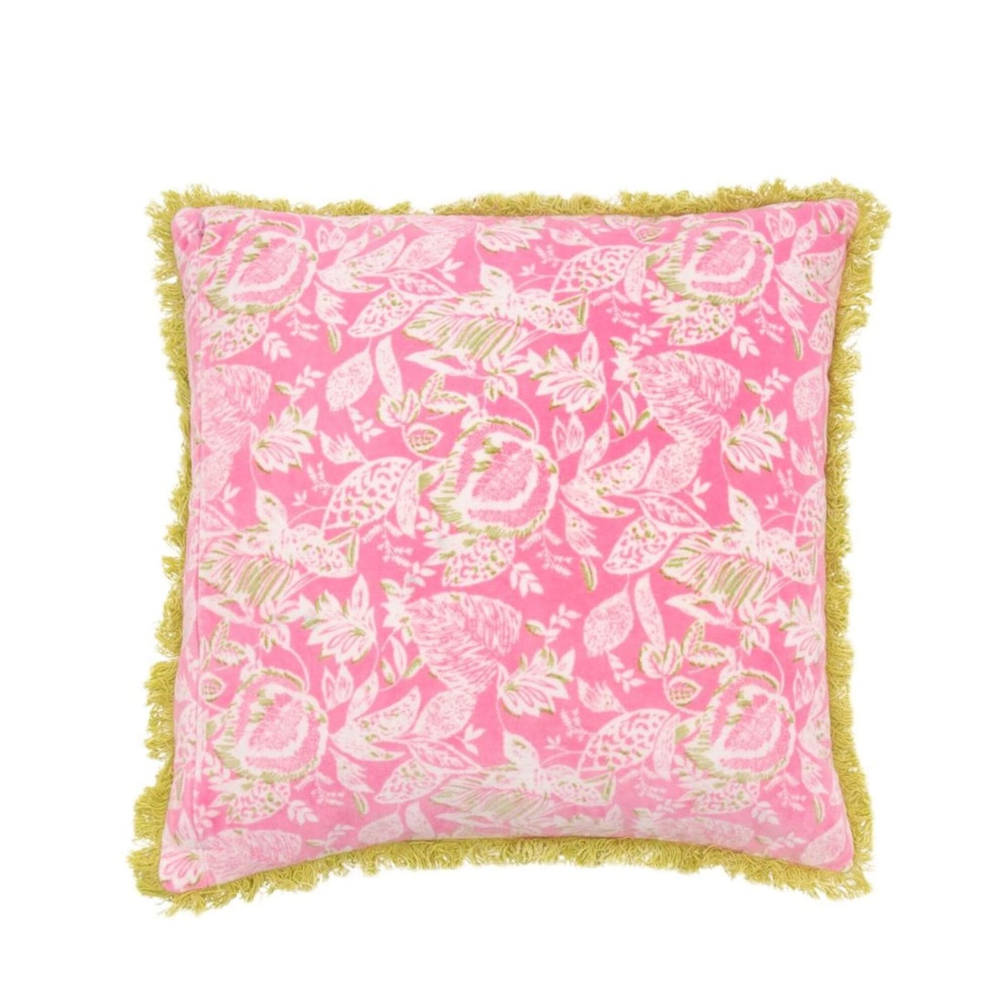 Zierkissen Blossom Velvet Blumen 45×45 cm