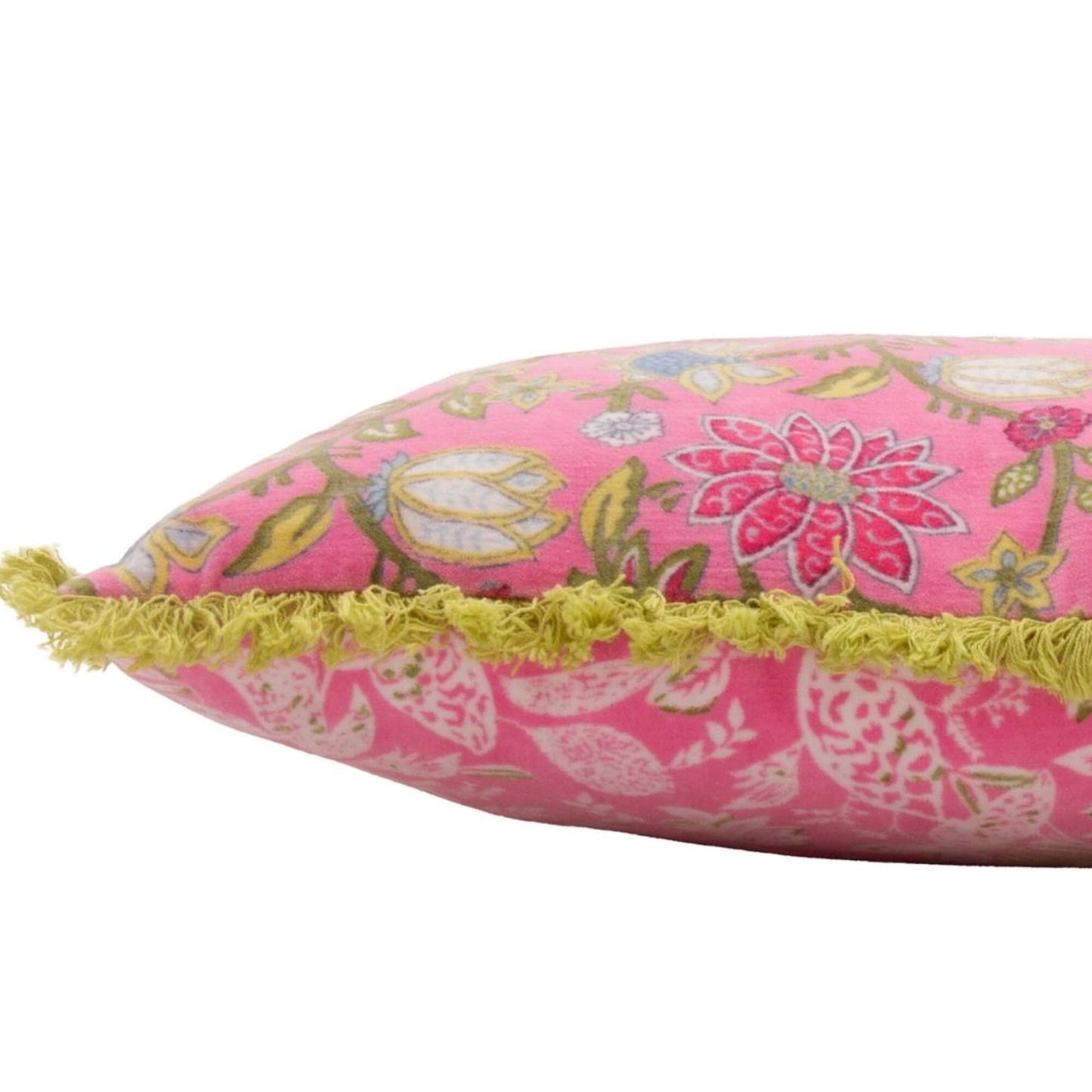 Zierkissen Blossom Velvet Blumen 45×45 cm