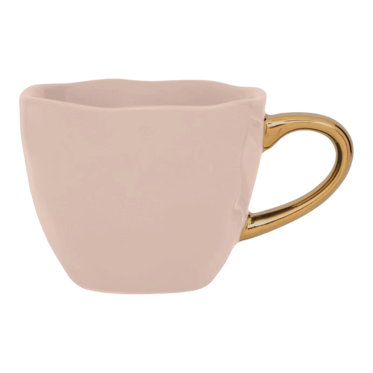 Roze Espressokopje met Goudkleurig Oor - Urban Nature Culture