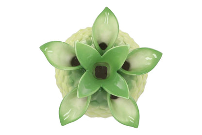 Grüne Ananasvase - 28 cm hoch
