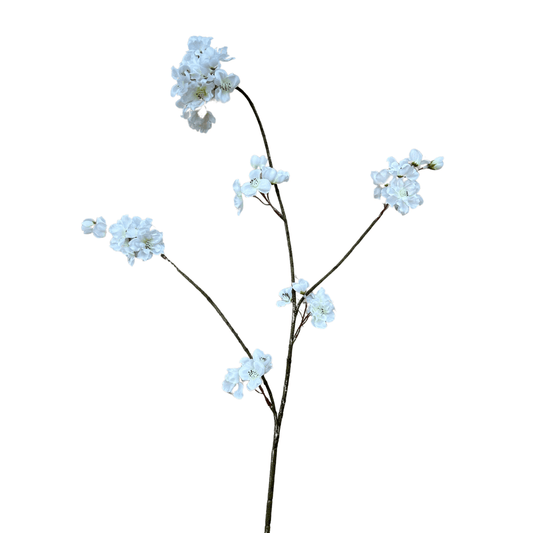 Cherry Bloesem Kunsttak - wit