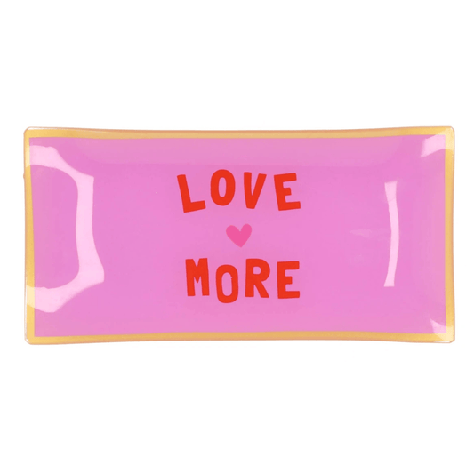 Glasplättchen – Love More