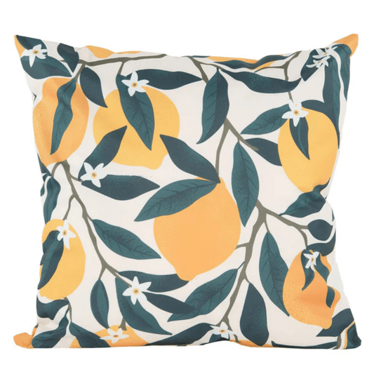 Outdoor-Kissen Zitrone – 45x45 cm