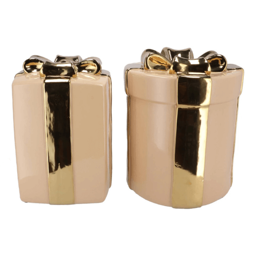 Vaas Cadeautje – Zand - in 3 maten