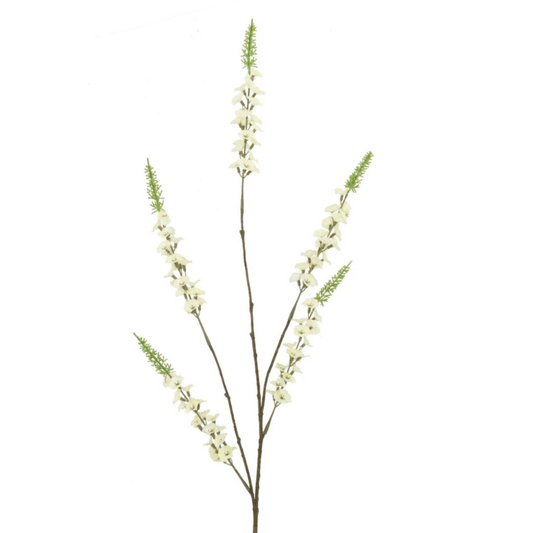 Kunst Campanula tak – 104 cm - Creme wit
