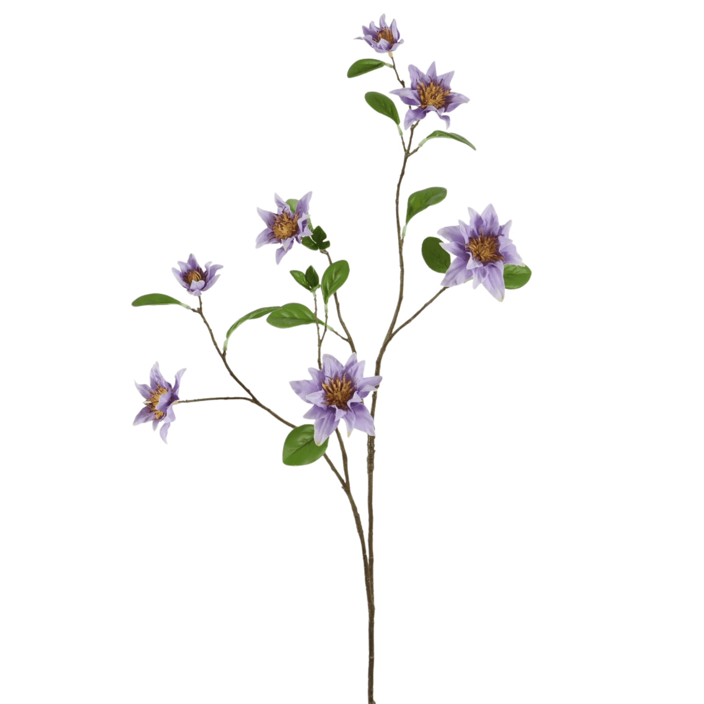 Kunstbloem Clematis - vol met bloemen – 92 cm