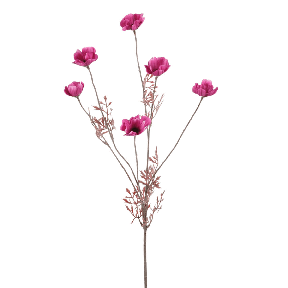 Kunstbloem Cosmos - Fuchsia - 77 cm hoog