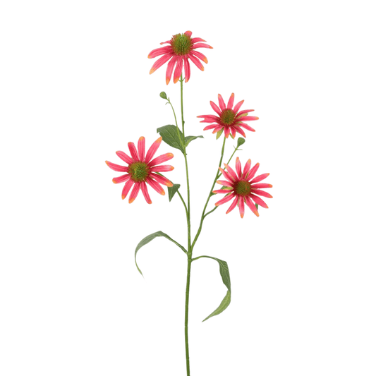 Echinacea spray kunstbloem (Zonnehoed) – 22 cm