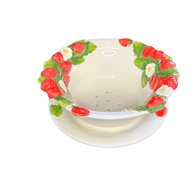 Fruittest met los bord – Handgeschilderd - Large