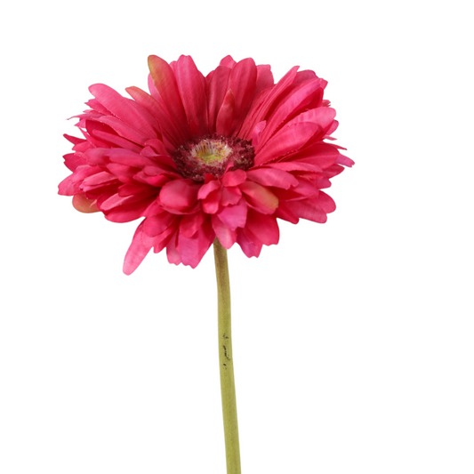 Zijden bloem Gerbera - Fuchsia