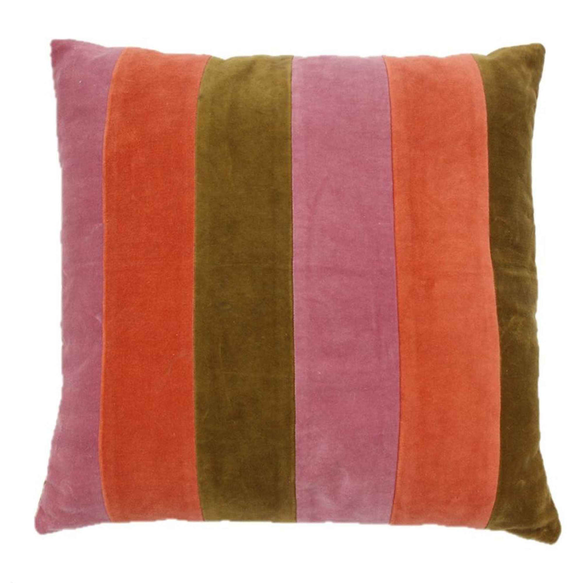 Stripe Sage Green kussen - 45x45 cm