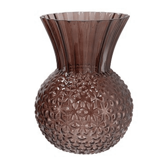 Glazen vaas Natural - Bruin - in 2 maten