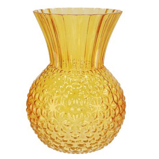 Glazen Vaas Dutch Geel- in 2 maten