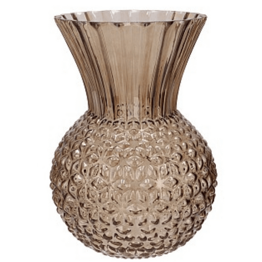 Glazen vaas Natural - Zand - in 2 maten