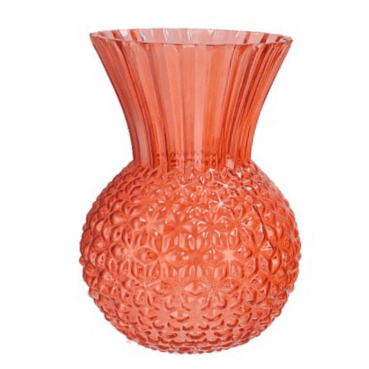 Glazen Vaas Dutch Oranje - in 2 maten