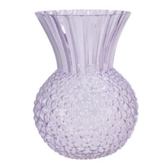 Glazen vaas Dreamy Pastel Lila - In 2 Maten