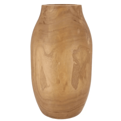 Houten Vaas - 43cm Hoog