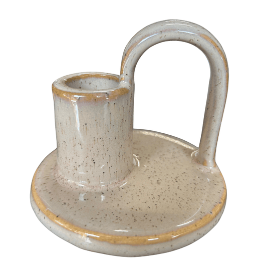 Kandelaar – Aardewerk – naturel