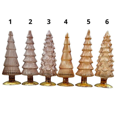 Kerstboompjes Twinkel Sand Glas in 25cm en 30cm