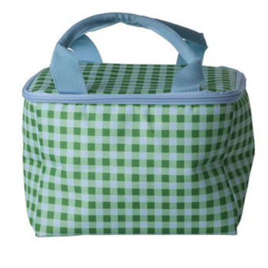 Koeltas met groene ruit  - Rice