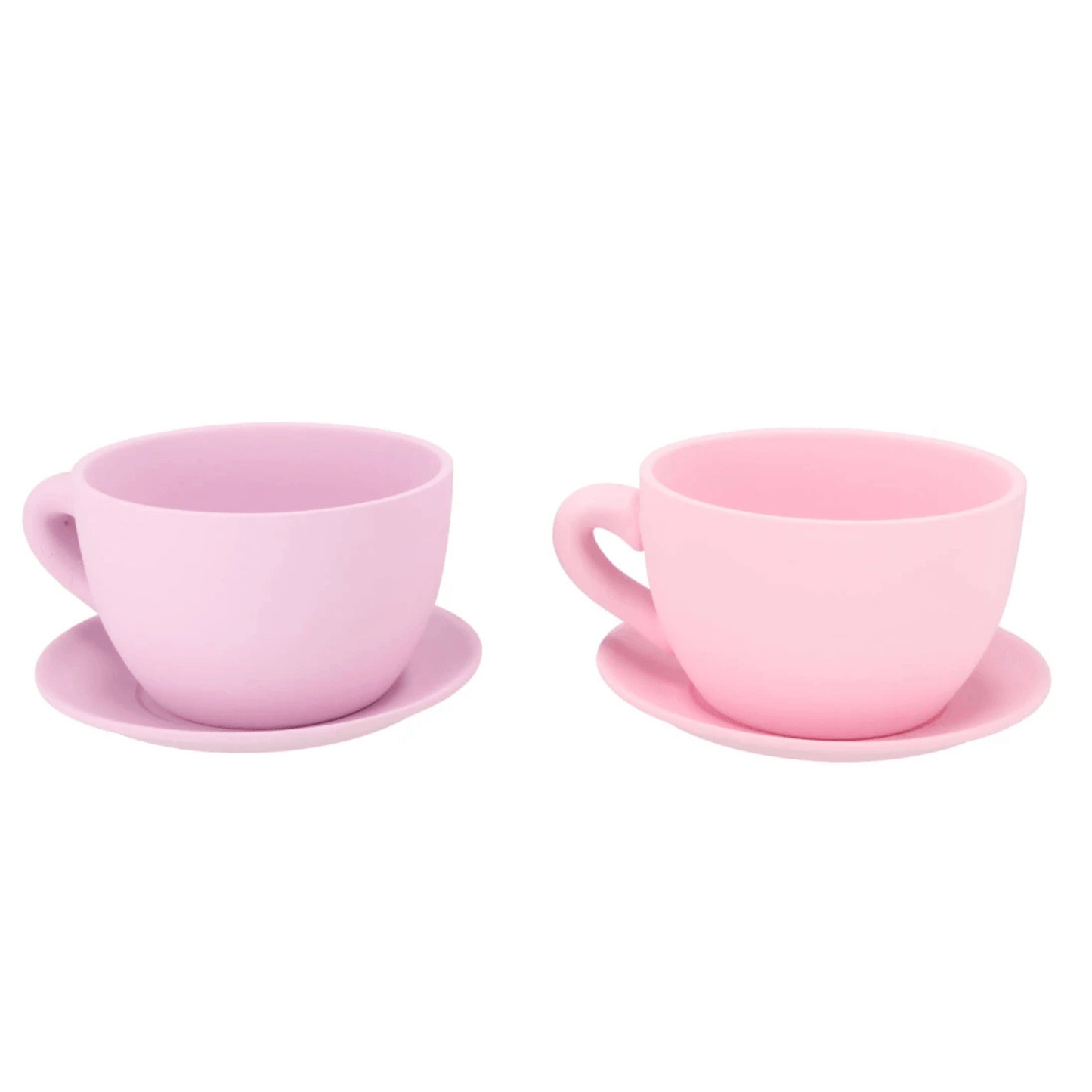 Kop & schotel plantenpotje – roze & paars