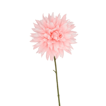 Kunstbloem Dahlia in licht roze