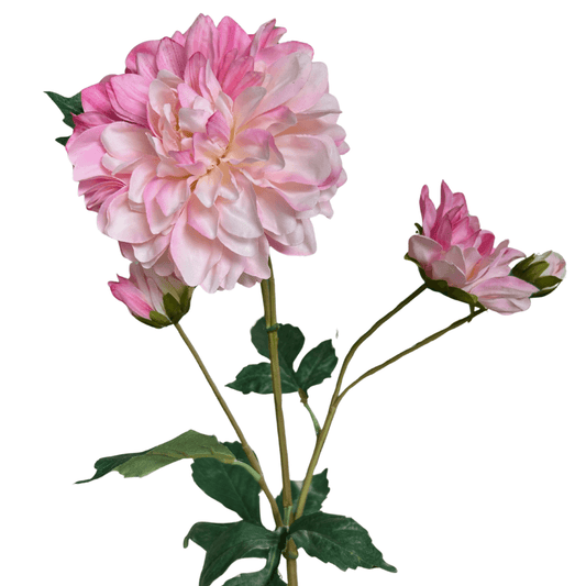 Kunst Dahlia -roze - 91cm