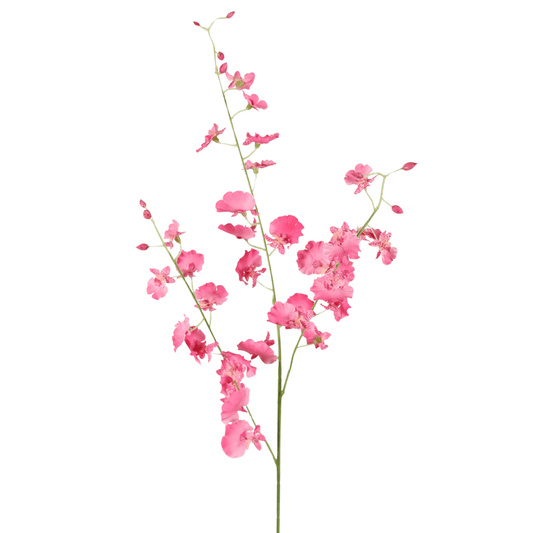 Kunstbloem Dancing Orchidee Roze - 80 cm