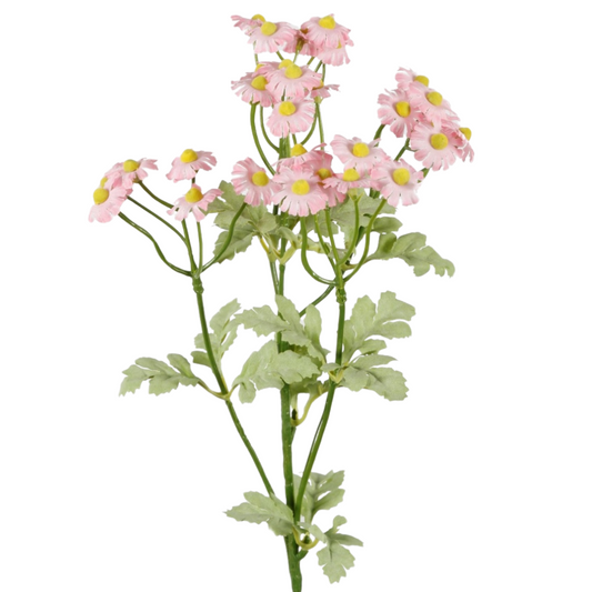 Umbrella Daisy Kunstbloem – 61 cm – Roze Madelief