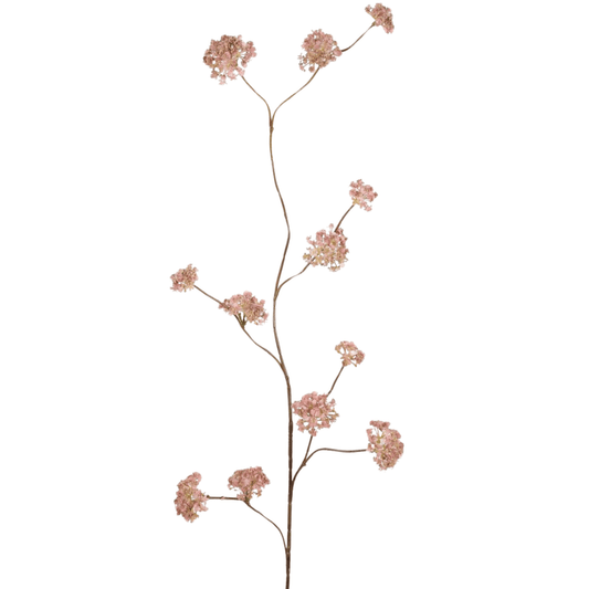 Verbena Spray Kunsttak – 100 cm – Roze