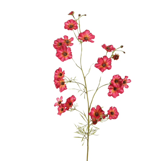 Zonnekruid kunstbloem roze 85 cm