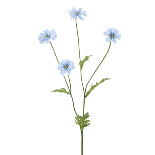 Kunstbloem Daisy in -Blauw