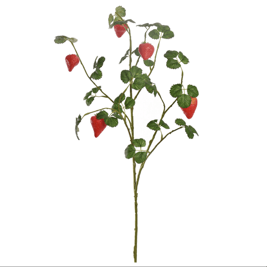 Kunsttak Strawberry - 97cm hoog