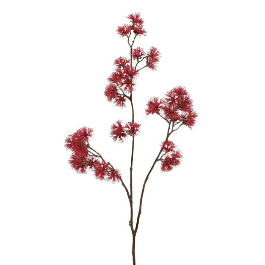 Hazeltak Kunstbloem – 89 cm – Warmrood