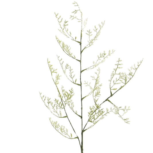 Limonium kunsttak – Wit