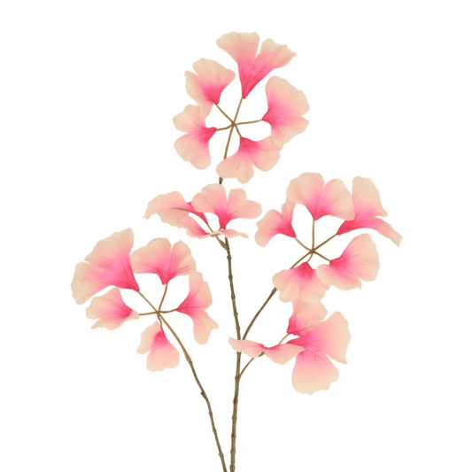 Roze/champagne Japanse notenboom kunsttak – 85 cm