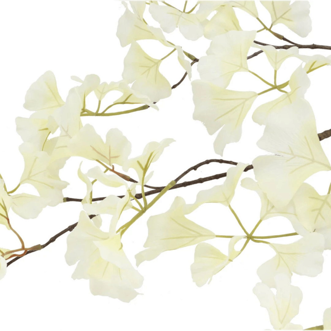 Kunstblume Dahlienknolle – weiß/hellrosa