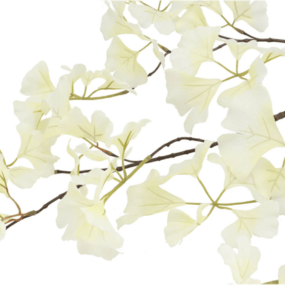 Kunstblume Dahlienknolle – weiß/hellrosa