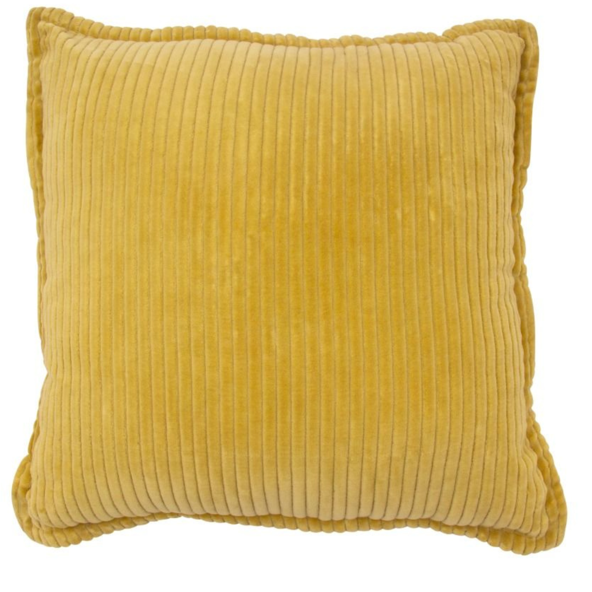 Rib sierkussen - Olijf - 45x45 cm